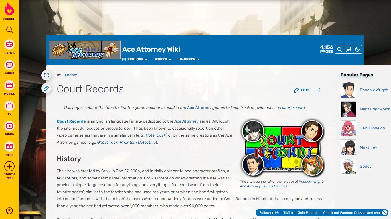 Court Records | Ace Attorney Wiki | Fandom